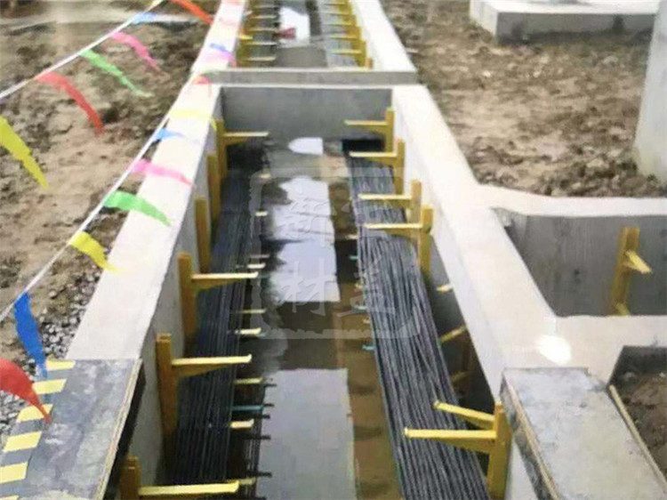 Application of cable trench cover plate