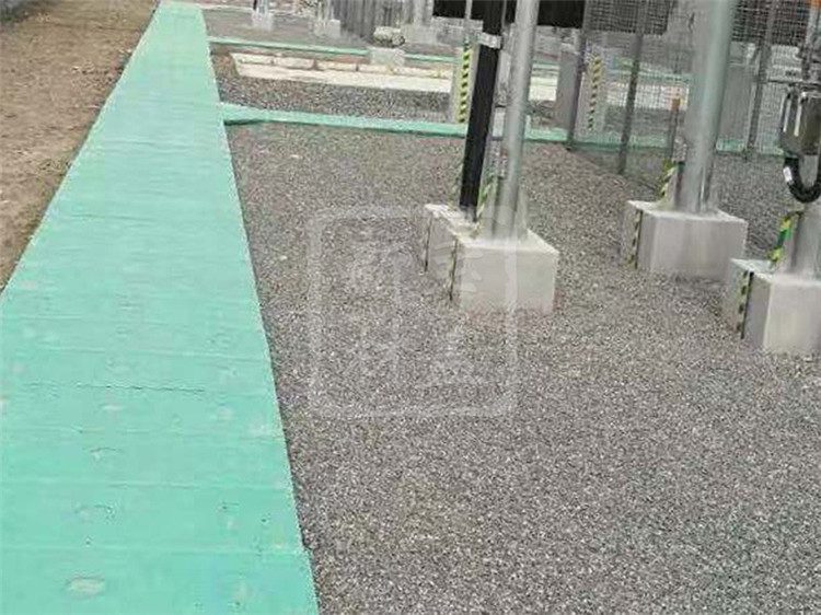 Application of cable trench cover plate